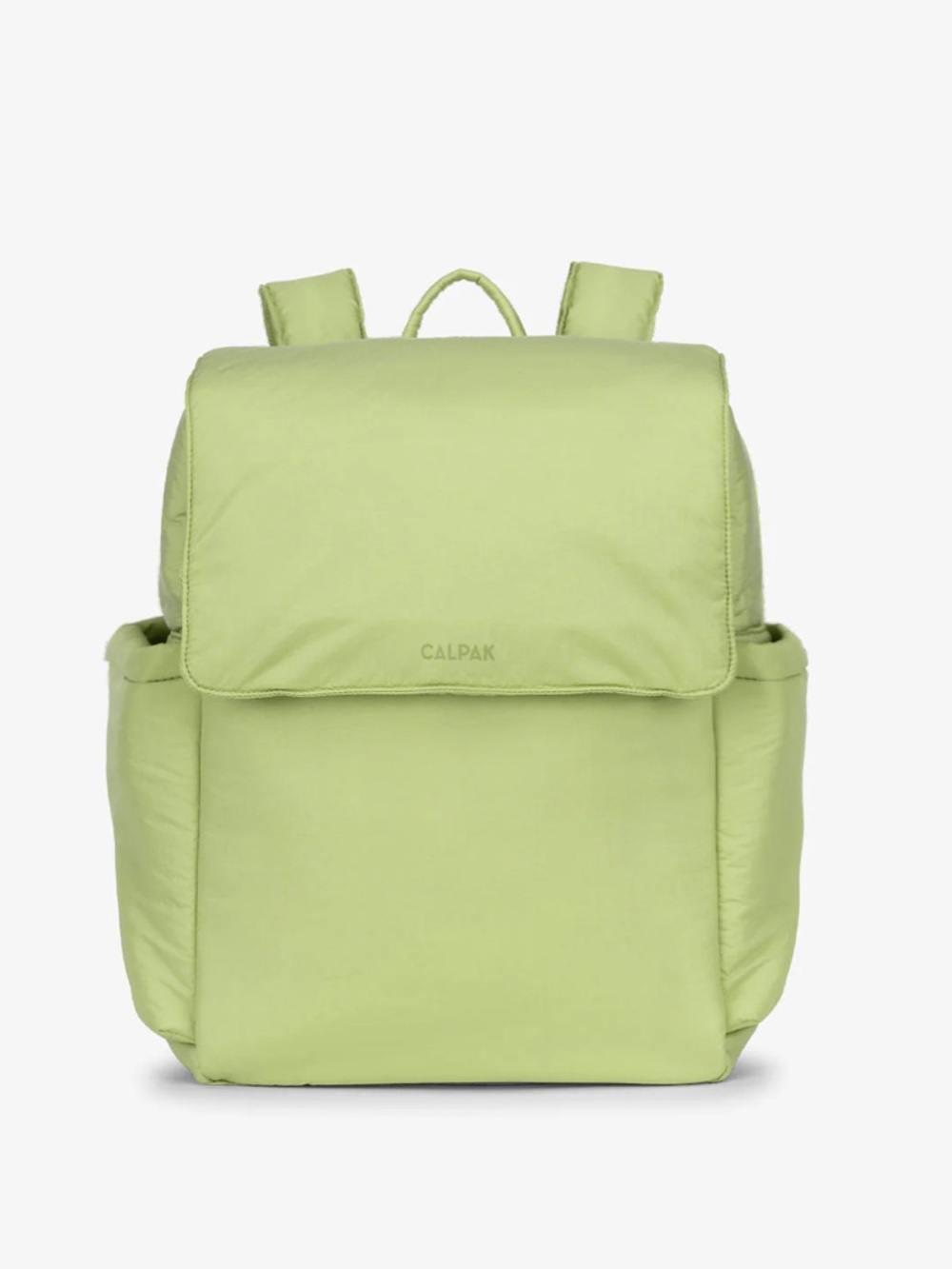 Calpak Diaper Backpack with Laptop Sleeve in Lime